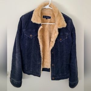 Earl Jean, Women's Jacket, Size M, Navy Blue.